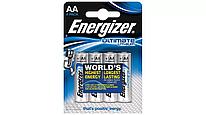 Элемент питания FR6 AA Energizer Lithium 4 штуки в блистере