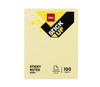 Бумага для заметок самокл. 76*101 Deli A00453 желтый