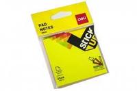 Бумага для заметок самокл. 76*76 100л Deli A02002