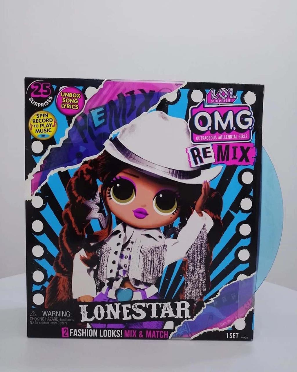 Кукла ЛОЛ ОМГ Ремикс Лонстар L.O.L. Surprise O.M.G. Remix Lonestar - фото 1 - id-p80192826