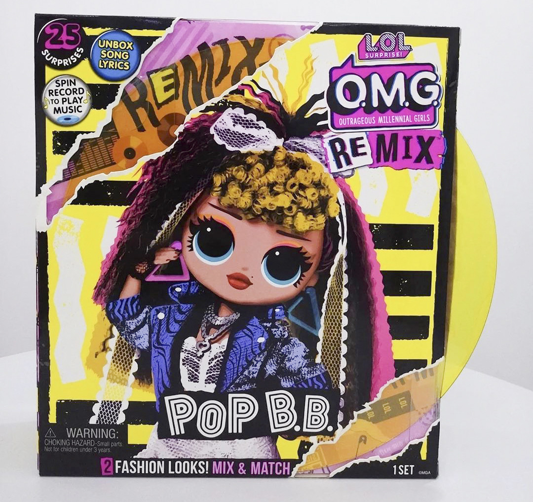 Кукла ЛОЛ ОМГ Ремикс ПОП Биби L.O.L. Surprise O.M.G. Remix Pop B.B.