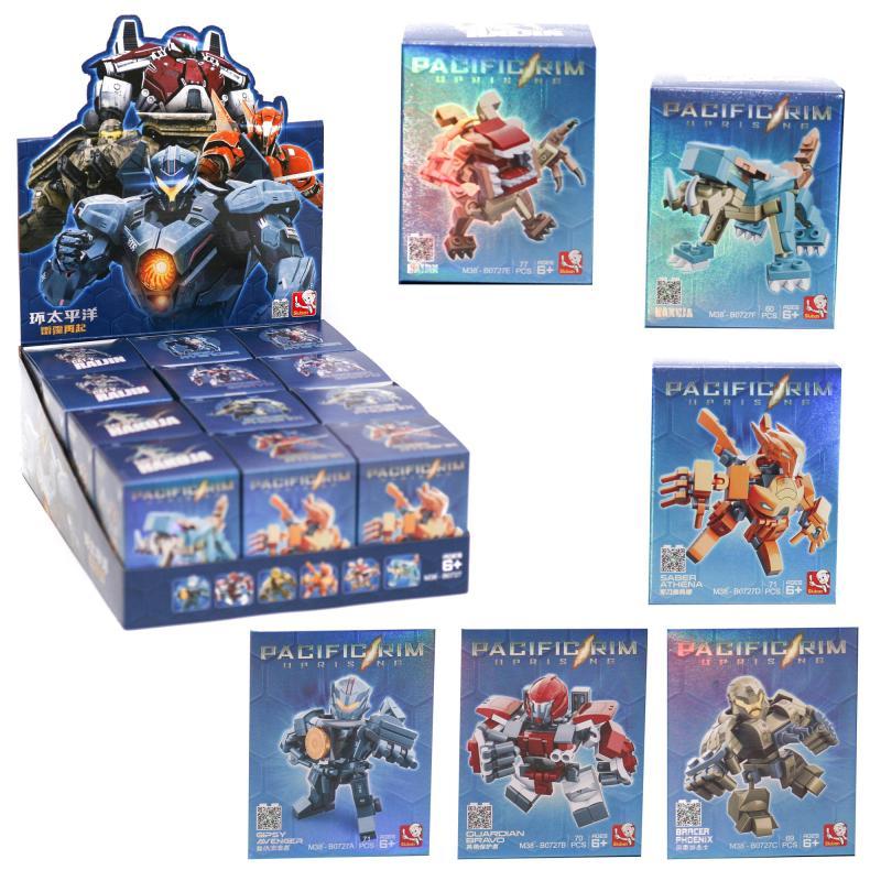 Sluban B0727 Конструктор Тихоокеанский Рубеж Минифигурка, в ассортименте (Аналог LEGO)