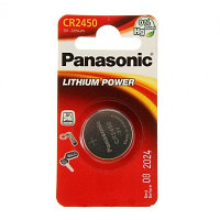Батарейка литиевая дисковая Panasonic Power Cells CR2450/B1 /