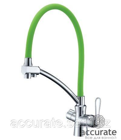 LeMark LM3070C-Green "Комфорт" Смеситель для кухни