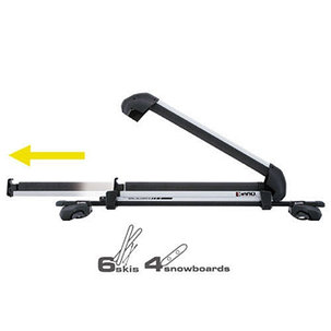 Крепление для лыж и сноубордов Inno rail Slider 6 пар лыж либо 4 сноуборда (япония) б/у торг, фото 2