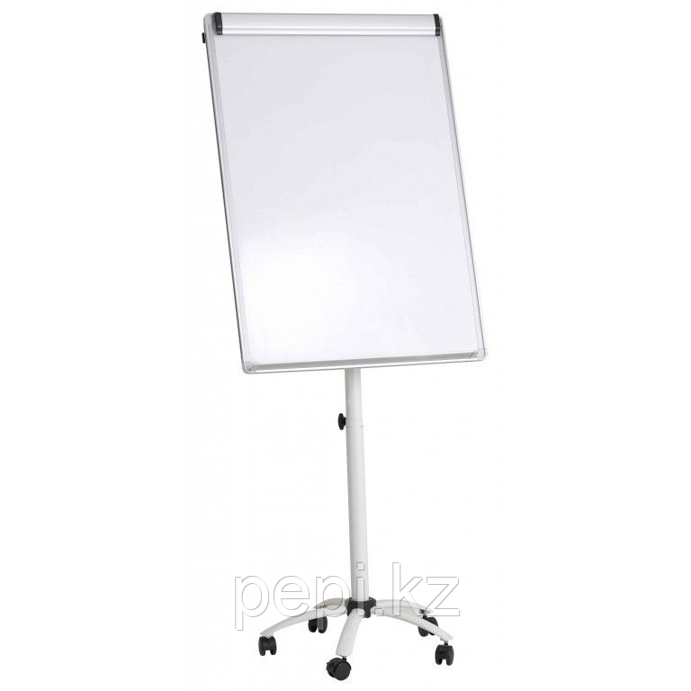 Доска-флипчарт 70 x 100 см, магнитно-маркерная, подставка 5 колес ...