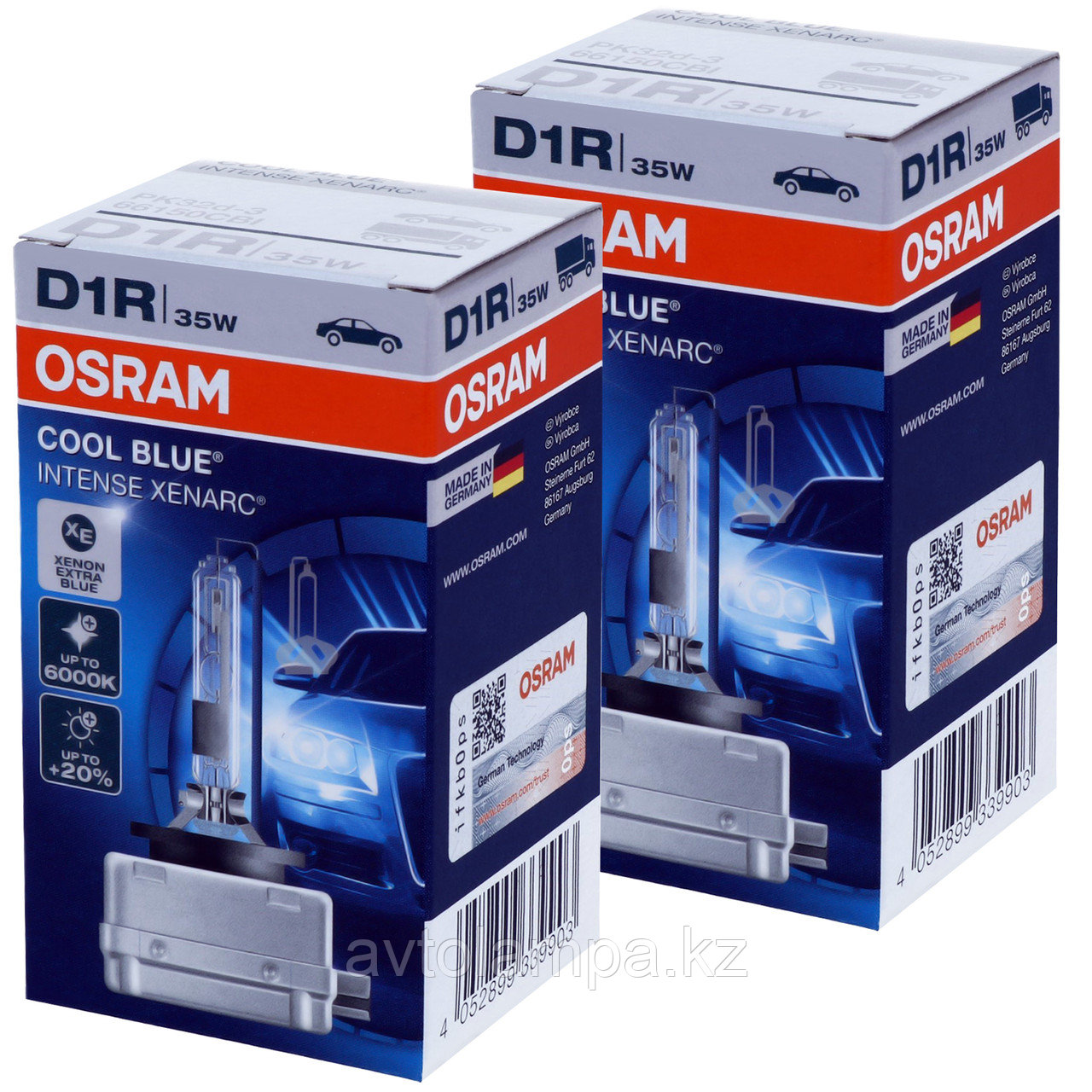 D1R Osram XENARC COOL BLUE INTENSE 66150/ 66154CBI, фото 1