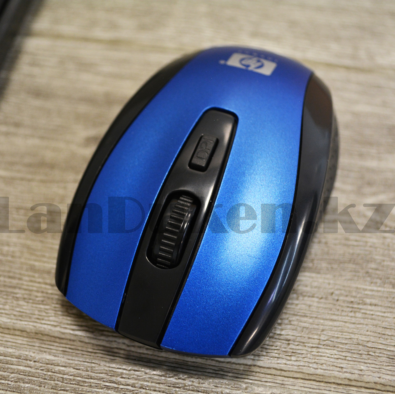 Компьютерная мышь беспроводная оптическая 1600 dpi USB HP Wireless Mouse синяя - фото 5 - id-p80218254