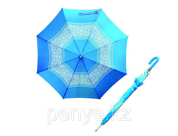 Зонт - трость (23"*14) синий - фото 1 - id-p80245797