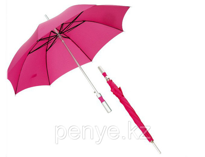 Зонт - трость (23"*14) розовый - фото 1 - id-p80245815