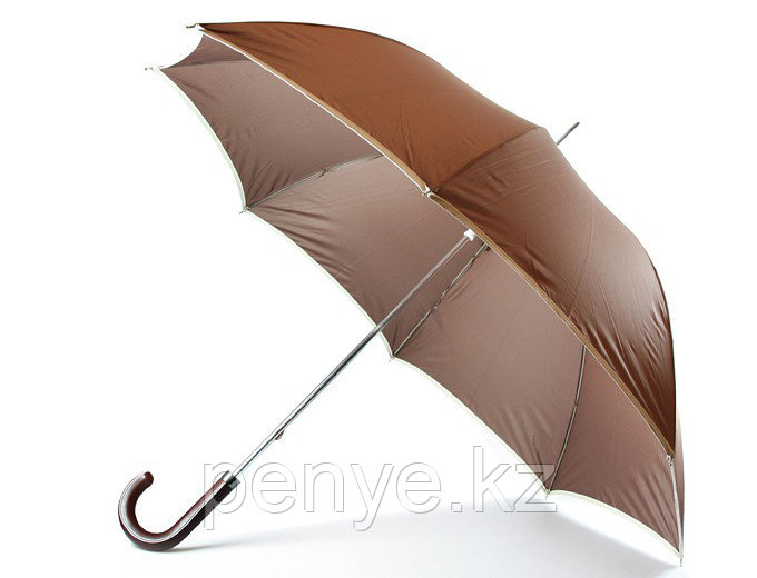 Зонт - трость (23"*14) коричневый - фото 1 - id-p80245829