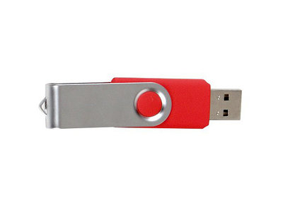 USB флеш память на 8Gb красно-белый