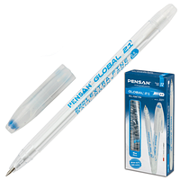 Ручка шариковая Pensan 2221 Global 0.7мм синяя