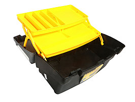 Ящик для инструмента "Mega Cantilever" пластмассовый с 2-мя консольными лотками STANLEY, 1-92-039,