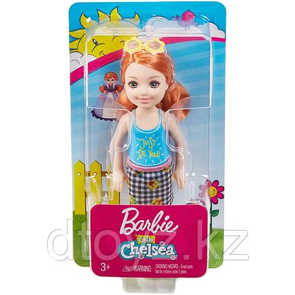 Barbie Челси Рыжеволосая в топе с надписью
