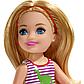 Barbie Челси Блондинка в топе с динозавром FXG82, фото 4