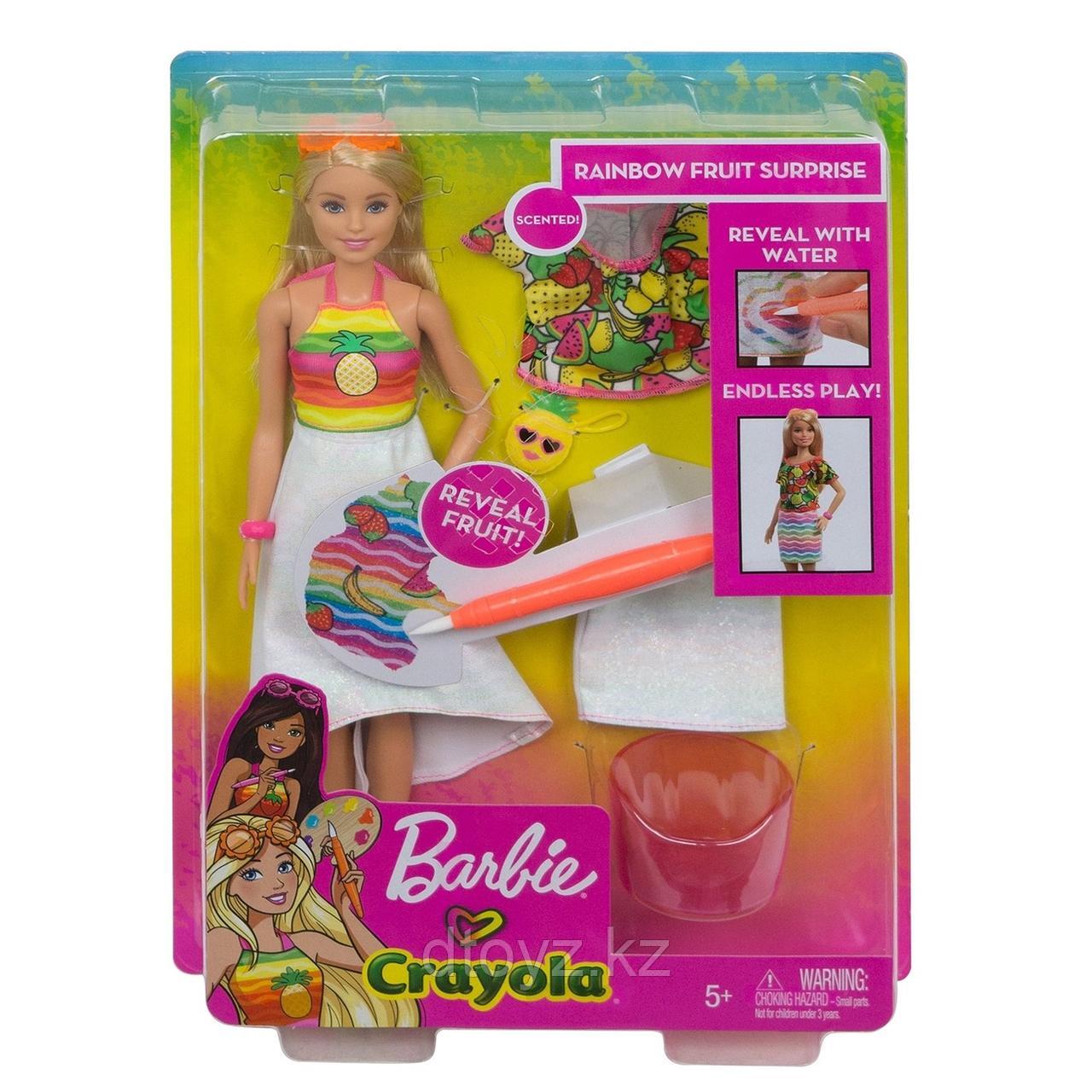 Barbie Крайола Радужный фруктовый сюрприз GBK18 - фото 1 - id-p80250242
