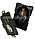 Проводная игровая мышь металлическая оптическая световая LED USB 6 кнопок 3200 dpi K-Snake G6, фото 9