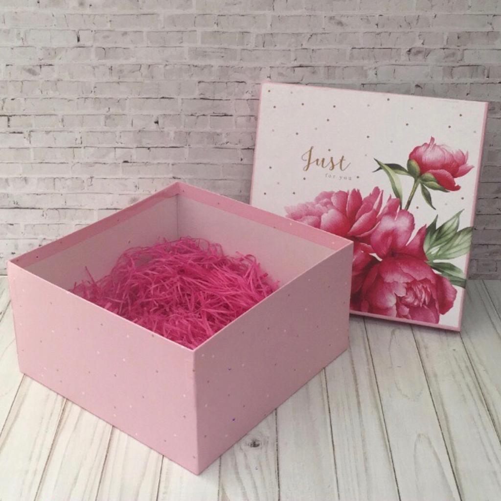 Подарочная коробка " Just for you " 26 х 26 х 14 см