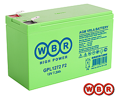 Аккумулятор WBR GPL GPL1272 (12В /7.2Ач)
