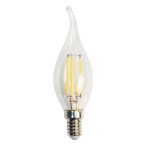 Лампа светодиодная филамент (7W) 230V E14 2700K филамент C35T диммируемая прозрачная