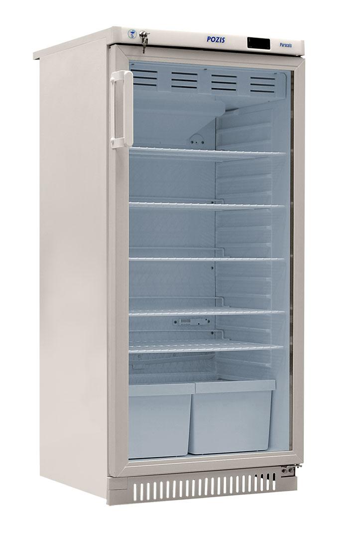 Фармацевтический холодильник со стеклянной дверью POZIS ХФ-250-3 - фото 1 - id-p80313034