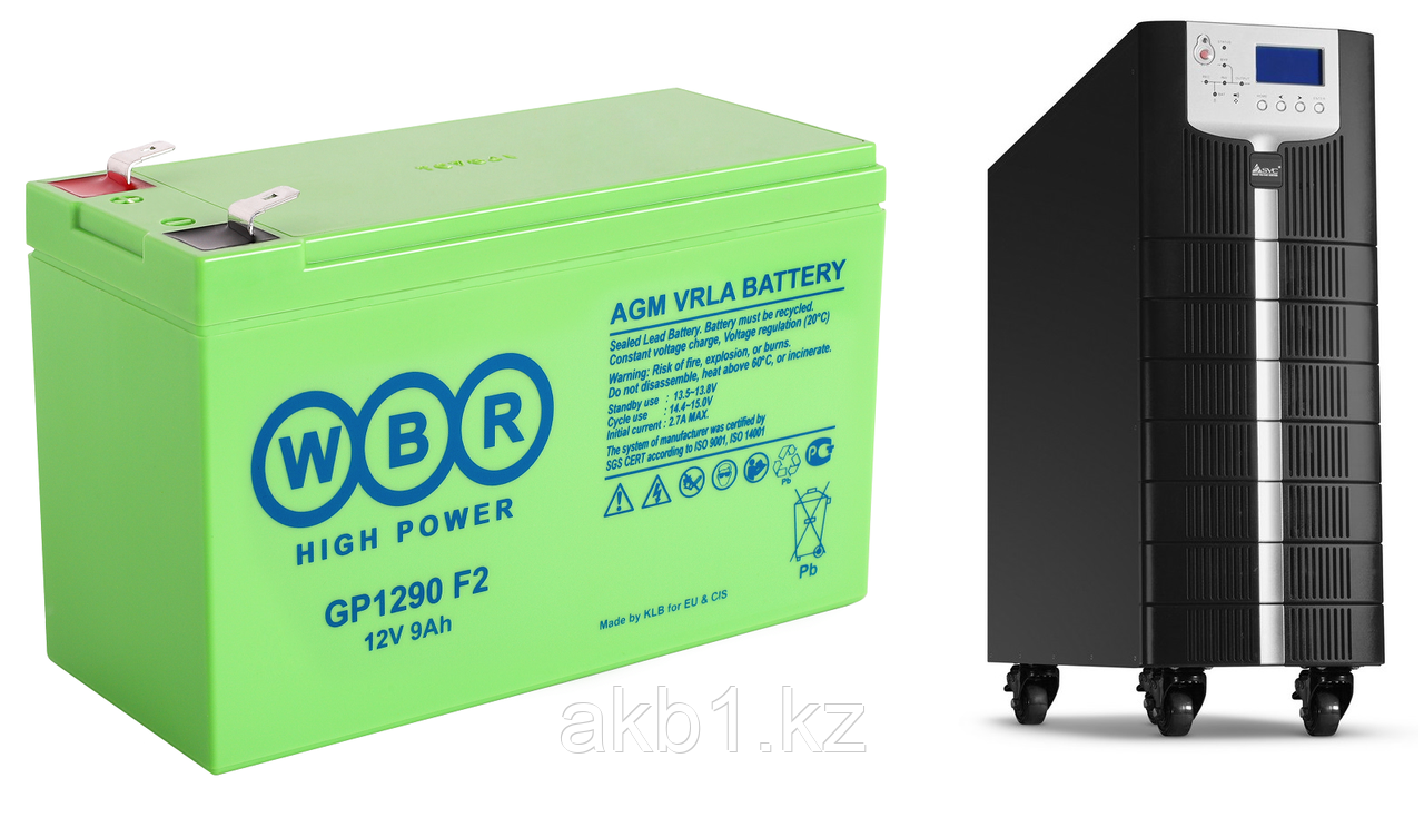 Аккумулятор WBR GP 1290 F2 (12В /9Ач)