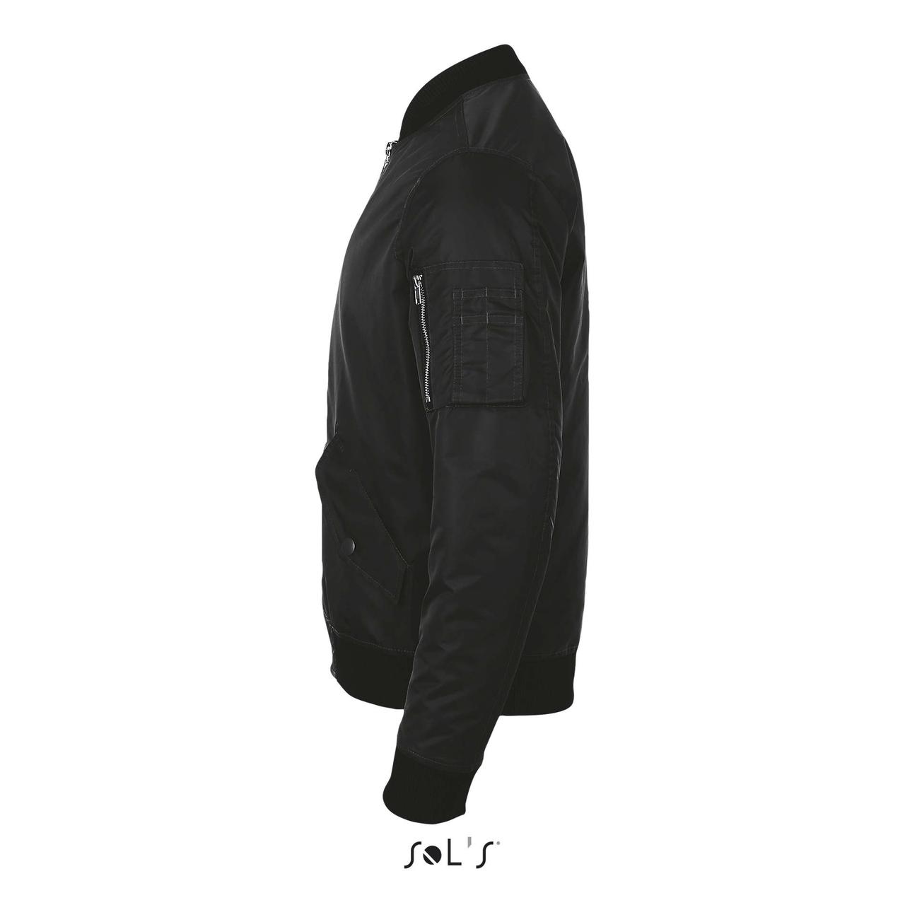 Куртка унисекс Rebel, черная, M - фото 3 - id-p80313307
