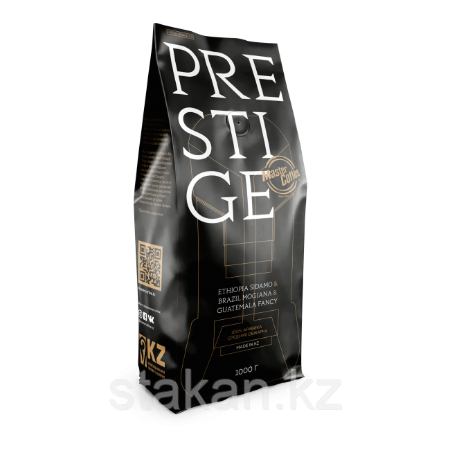 Кофе в зернах "PRESTIGE" (100% арабика), 1000г