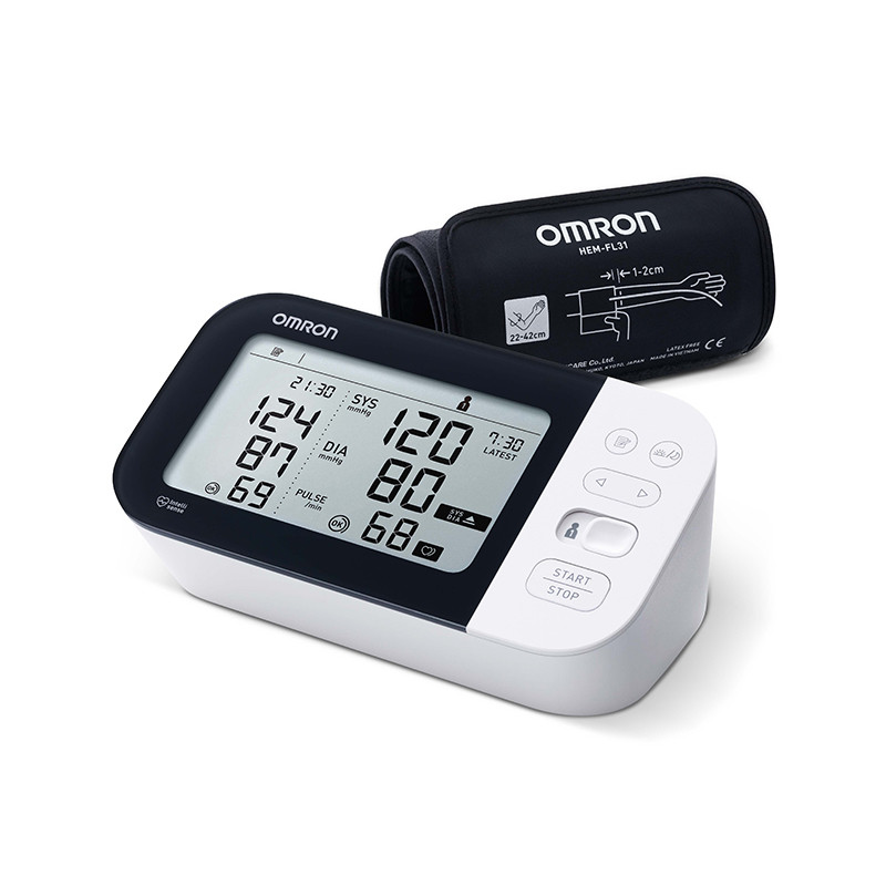 ТОНОМЕТР OMRON M7 Intelli IT (манжета 22-42 см, с технологией AFIB) автоматический на плечо