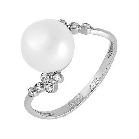 Серебряное кольцо с фианитом Teosa 190-5-734Р размеры - 17