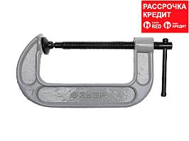 Струбцина ЗУБР 32245-125, МАСТЕР, тип G, ковкий чугун, 125 мм