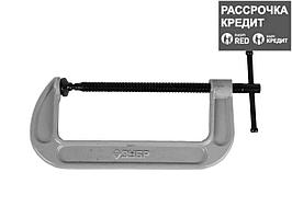 Струбцина ЗУБР 32245-150, МАСТЕР, тип G, ковкий чугун, 200 мм