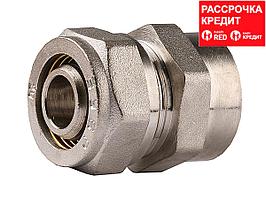 Ішкі бұрандасы бар ЗУБР қосқышы, цанга-гайка, 3/4"х20х2,0 мм, никель (51402-20-3/4)