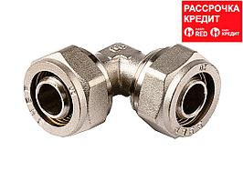 Қосылатын БИЗОН бұрышы, цанга-цанга, 20х20х2,0, никель (51408-20)