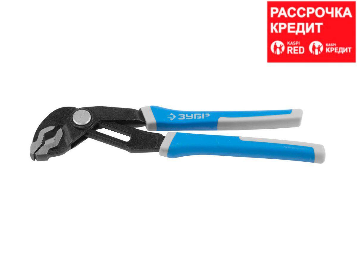 Клещи переставные с быстрой регулировкой, Cr-Ni сталь, 10"/250мм, ЗУБР (22435-25)