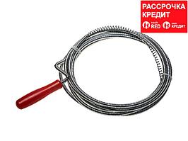 Трос ЗУБР "МАСТЕР" сантехнический длина 3м, диаметр 6 мм (51902-03)