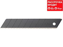 Лезвие OLFA BLACK MAX сегментированное, 8 сегментов, 18х100х0,5мм, 50шт (OL-LBB-50B)