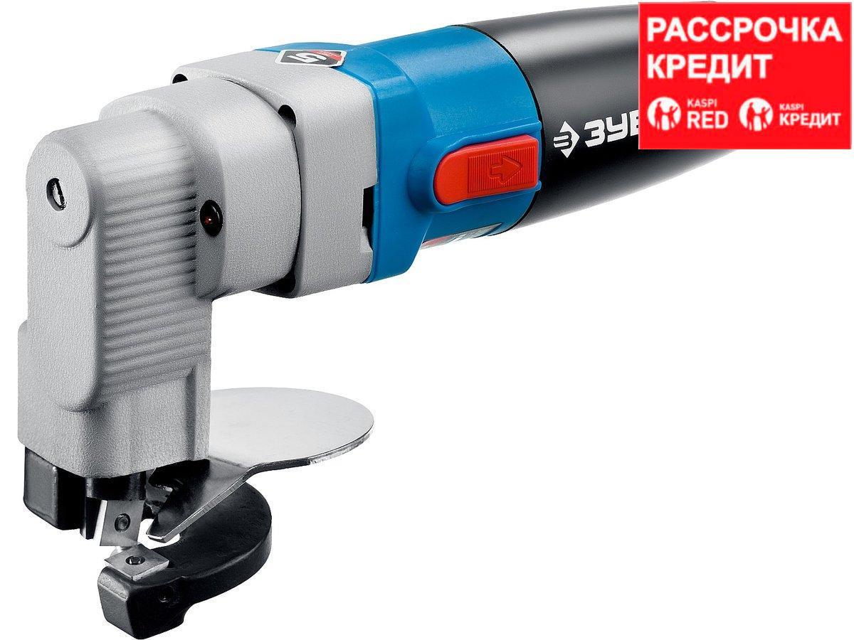 Ножницы по металлу электрические, ЗУБР Профессионал ЗНЛ-500, радиус поворота 40 мм, толщина листа до 2.5 мм,, фото 1