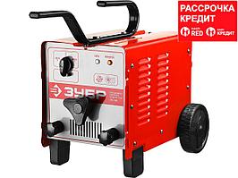 Трансформатор сварочный, ЗУБР ЗТС-180, 60-180 А, электрод 2-4 мм, ПН-10%, 380/220 В (ЗТС-180)