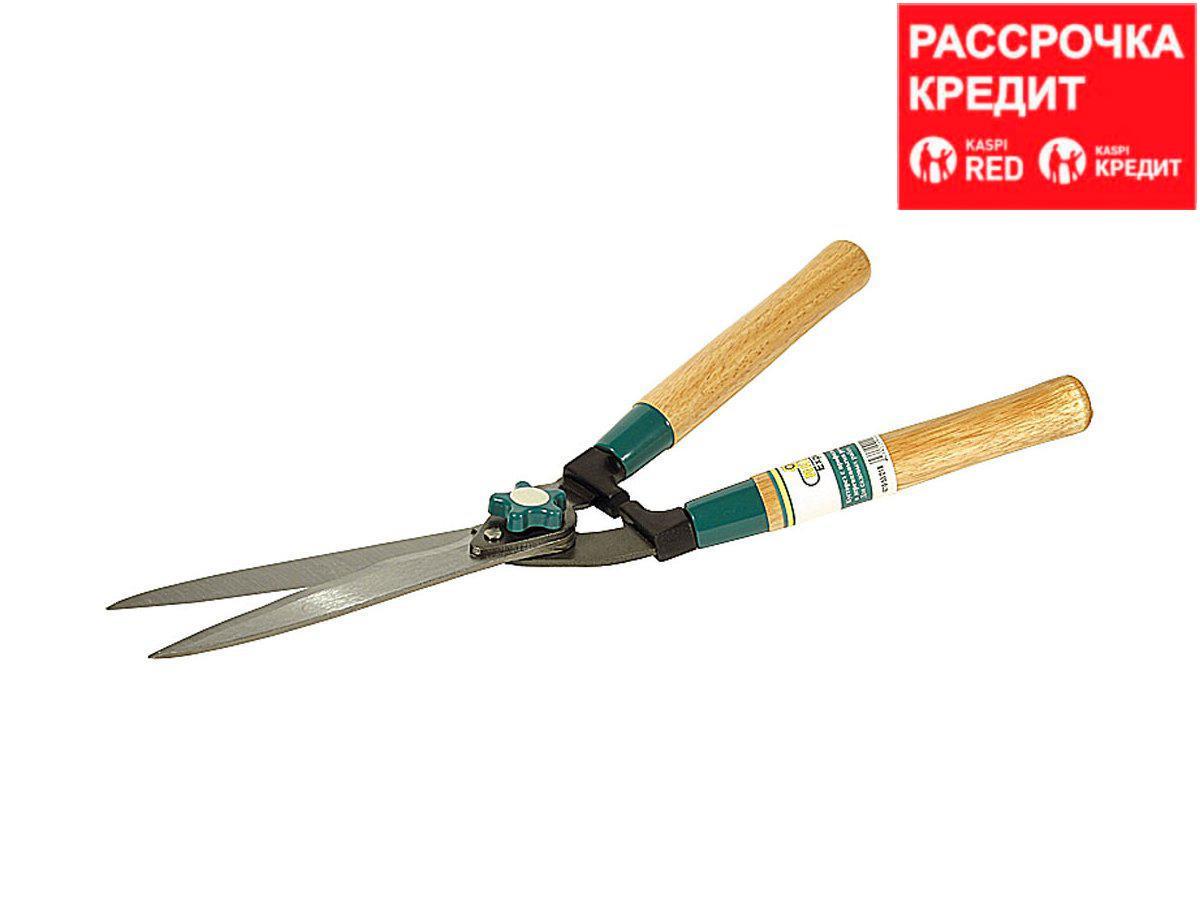 Кусторез RACO с волнообразными лезвиями и деревянными ручками, 510мм (4210-53/218) - фото 1 - id-p4377856
