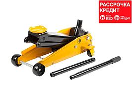 STAYER F-30 3т 130-500мм подкатной домкрат с высоким подъемом для СТО, RED FORCE (43150-3)