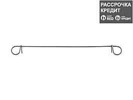 Проволока для вязки арматуры ЗУБР с кольцами, d=1,2мм, L=140мм, сумм d арматуры до 38мм, 100шт
