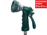 RACO 354C 6 режимов, курок сзади, пистолет поливочный металлический с TPR (4255-55/354C-18)