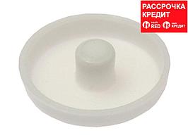 Заглушка под рамный дюбель, цвет белый, 25шт, ЗУБР (4-308136-3)