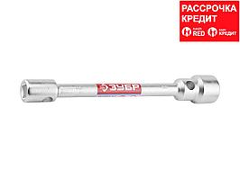 Ключ баллонный торцовый ЗУБР "МАСТЕР" двухсторонний, 22х38мм (27180-22-38)