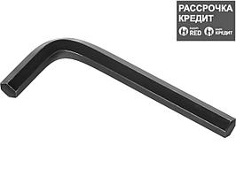 Ключ имбусовый STAYER "STANDARD", сталь, черный, 4мм (27405-4)