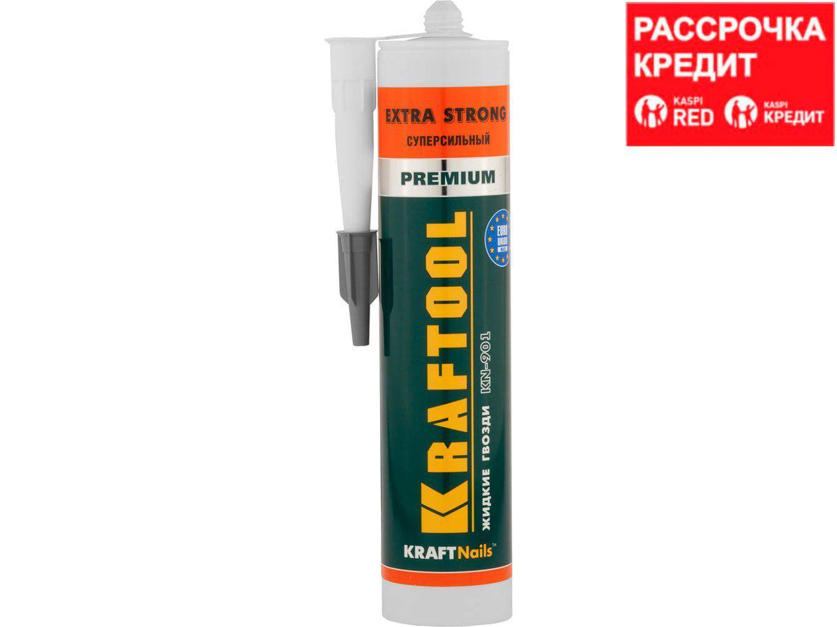 Клей монтажный KRAFTOOL KraftNails Premium KN-901, сверхсильный универсальный, для наружных и внутренних