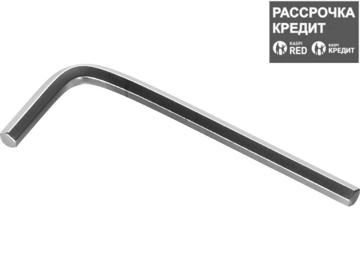 Ключ имбусовый ЗУБР "МАСТЕР", хромованадиевая сталь, хромированное покрытие, 5мм (27453-5)