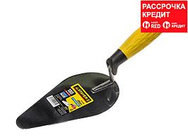 Кельма STAYER "PROFI", овал, нержавеющее полотно, 2-х компонентная рукоятка, 180х95мм (08294)